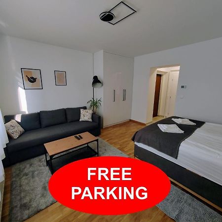 S15 Studio Apartment Free Parking Zagabria Esterno foto