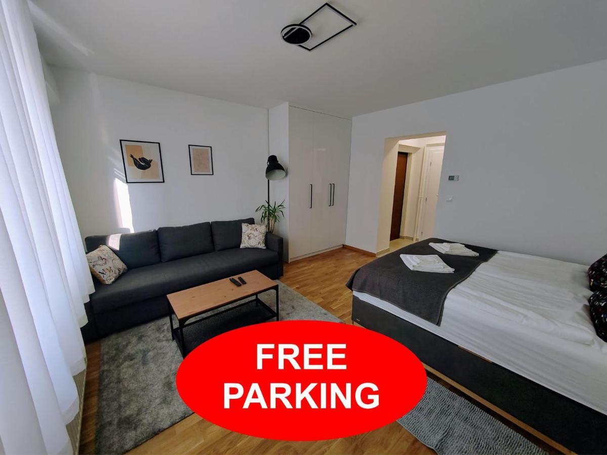 S15 Studio Apartment Free Parking Zagabria Esterno foto